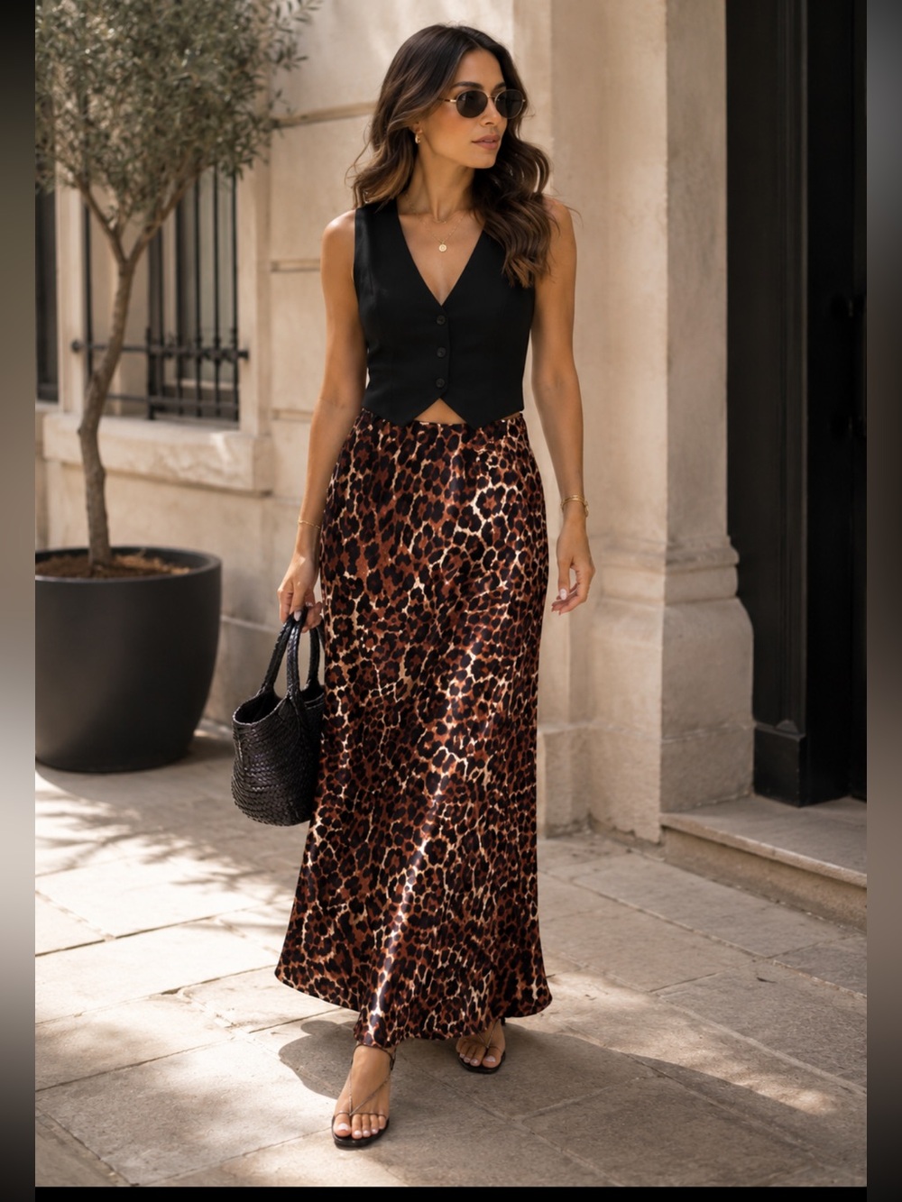 ShopEvelynne Wild Elegance Maxi Skirt